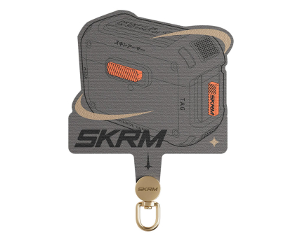 Smycz do telefonu Skinarma Adapter uniwersalny do smyczy Mecha szary